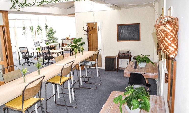 Co-working spaces thriving in the city