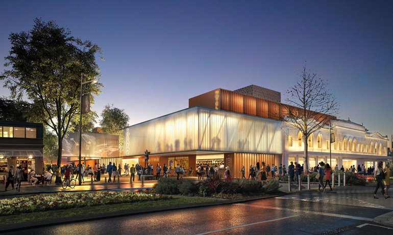 Concept designs for new Waikato Regional Theatre released